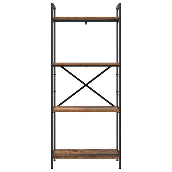 Bücherregal Altholz 133,5 cm