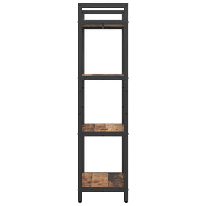Bücherregal Altholz 133,5 cm