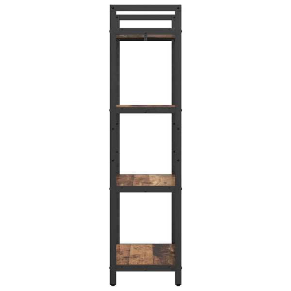 Bücherregal Altholz 133,5 cm
