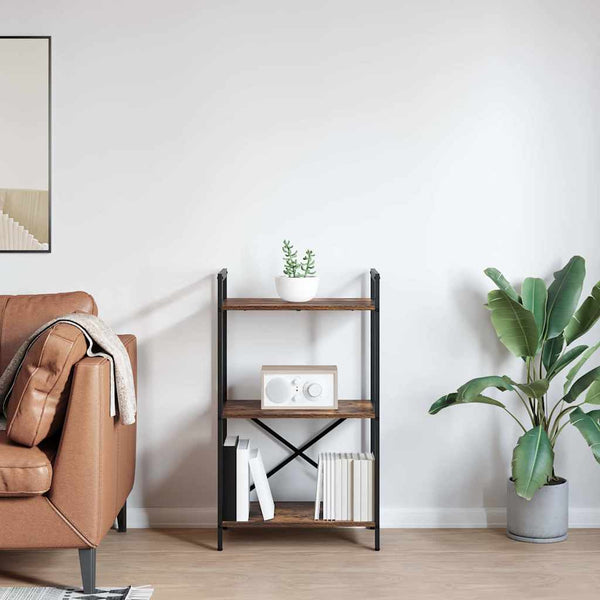 Bücherregal Geräucherte Eiche 96 cm