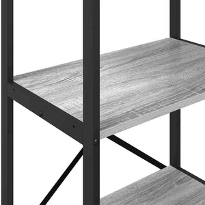 Bücherregal Grau Sonoma 56x34x96cm