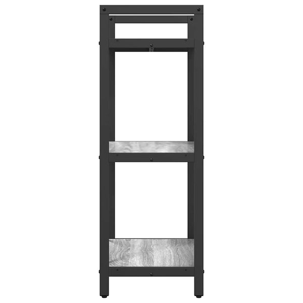 Bücherregal Grau Sonoma 56x34x96cm