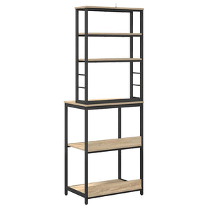vidaXL Étagère de cuisine chêne Sonoma 60 x 40 x 168 cm bois d'ingénierie