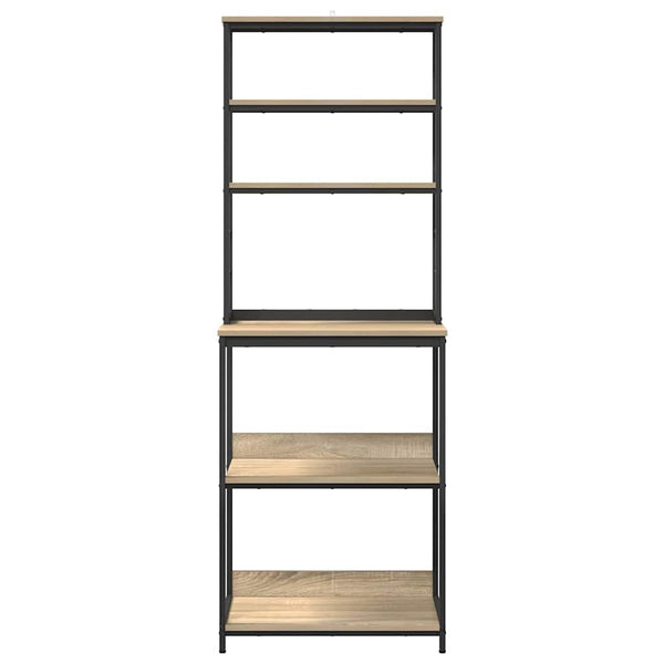 vidaXL Étagère de cuisine chêne Sonoma 60 x 40 x 168 cm bois d'ingénierie