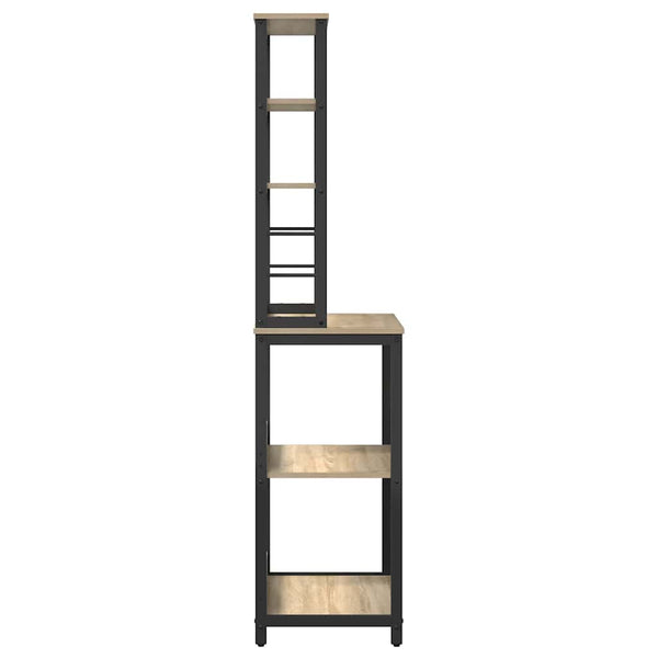 vidaXL Étagère de cuisine chêne Sonoma 60 x 40 x 168 cm bois d'ingénierie
