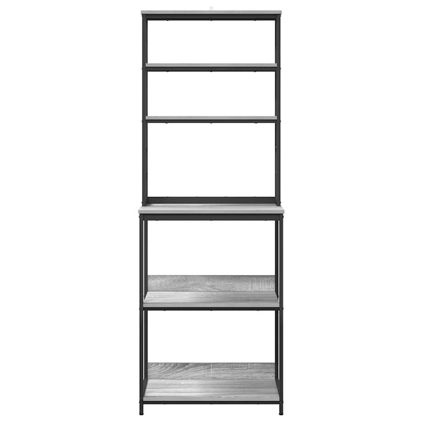 Küchenregal Grau Sonoma 60x40x168cm