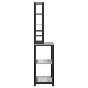 Küchenregal Grau Sonoma 60x40x168cm