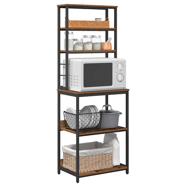 Küchenregal Altholz 168cm