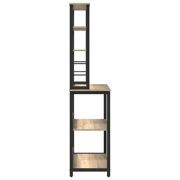 Küchenregal Sonoma Eiche 80x40x168cm