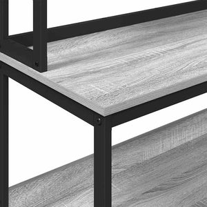 Küchenregal Grau Sonoma 80x40x168 cm
