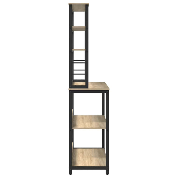 vidaXL Étagère de cuisine chêne Sonoma 100 x 40 x 168 cm bois d'ingénierie