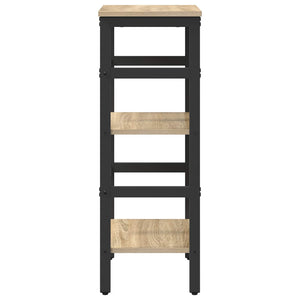 Bücherregal Sonoma Eiche 81 cm