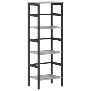 Bücherregal Sonoma Grau 40x29,5x115cm