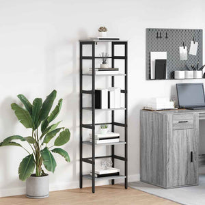 Bücherregal Grau Sonoma 149cm