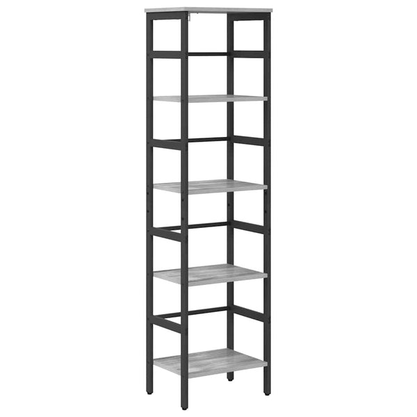Bücherregal Grau Sonoma 149cm