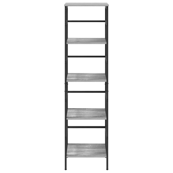 Bücherregal Grau Sonoma 149cm