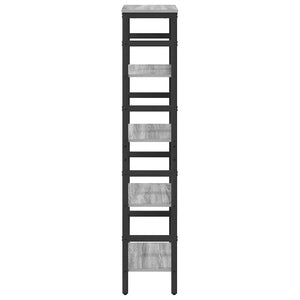 Bücherregal Grau Sonoma 149cm