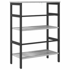 Bücherregal Sonoma Grau 60x81 cm