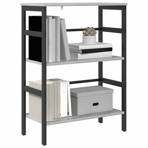 Bücherregal Sonoma Grau 60x81 cm