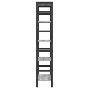 Graues Bücherregal Sonoma, 60 cm