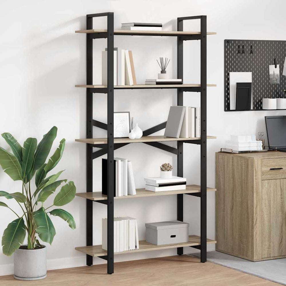 Bücherregal Sonoma Eiche 100 cm