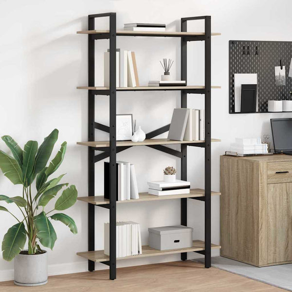 Bücherregal Sonoma Eiche 100 cm