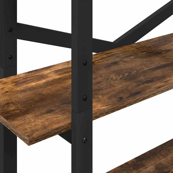 Bücherregal Geräucherte Eiche 100x33,5x178 cm