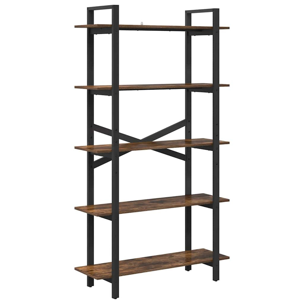 Bücherregal Geräucherte Eiche 100x33,5x178 cm