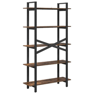 Bücherregal Geräucherte Eiche 100x33,5x178 cm