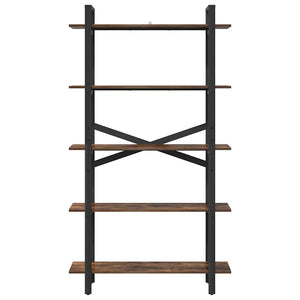 Bücherregal Geräucherte Eiche 100x33,5x178 cm