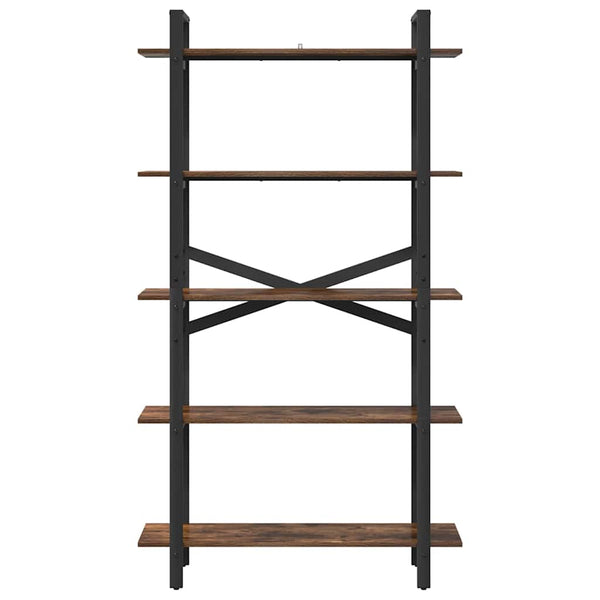 Bücherregal Geräucherte Eiche 100x33,5x178 cm