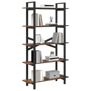 Bücherregal Geräucherte Eiche 100x33,5x178 cm