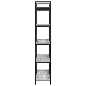 Graues Bücherregal Sonoma, 100 cm