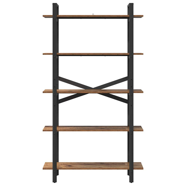 Bücherregal Altholz 100x33,5x178 cm