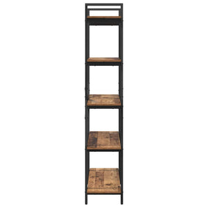 Bücherregal Altholz 100x33,5x178 cm