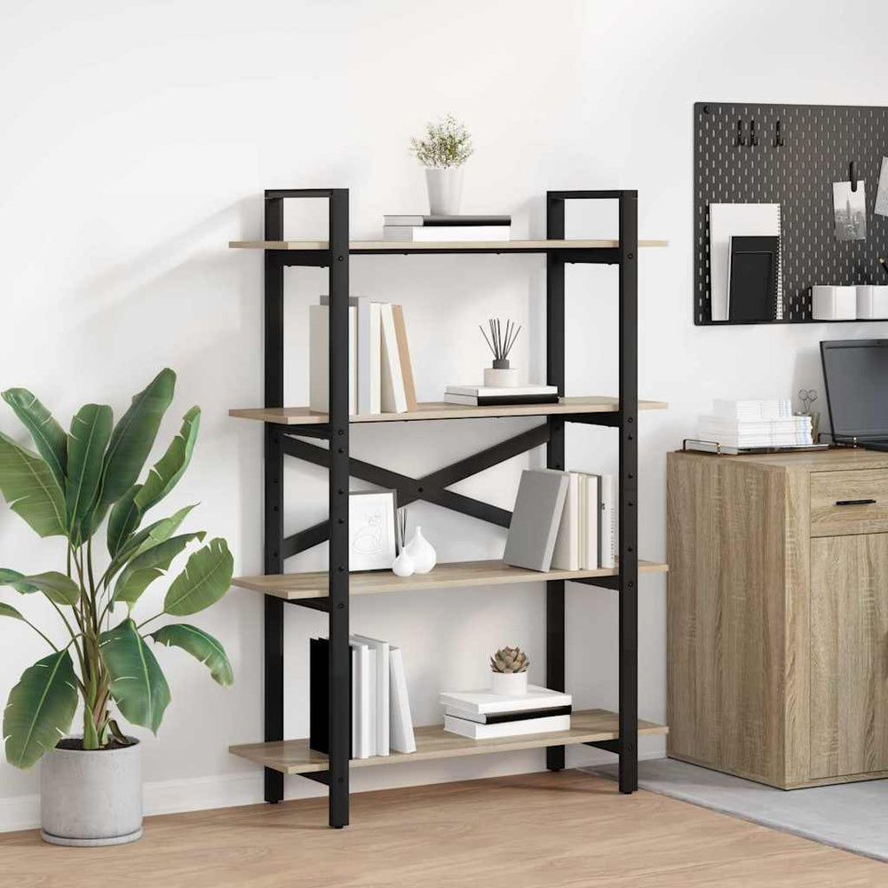 Bücherregal Sonoma Eiche 100 cm