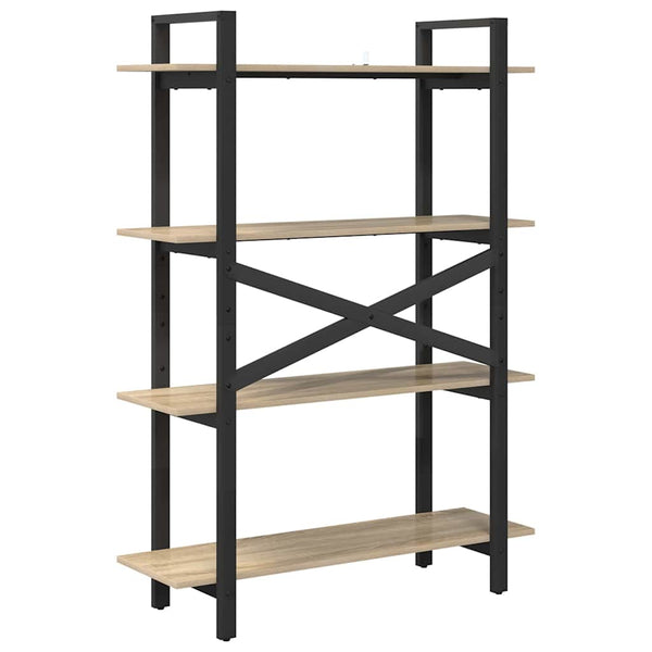 Bücherregal Sonoma Eiche 100 cm