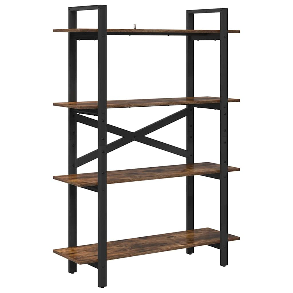 Bücherregal Geräucherte Eiche 100x33,5x140cm