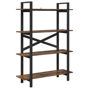 Bücherregal Geräucherte Eiche 100x33,5x140cm
