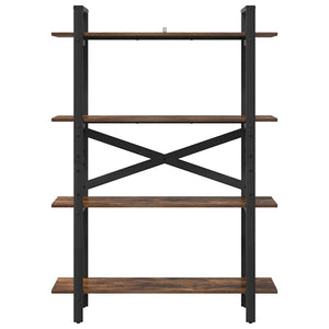 Bücherregal Geräucherte Eiche 100x33,5x140cm