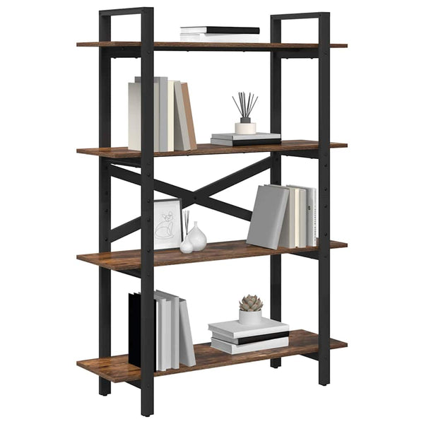 Bücherregal Geräucherte Eiche 100x33,5x140cm