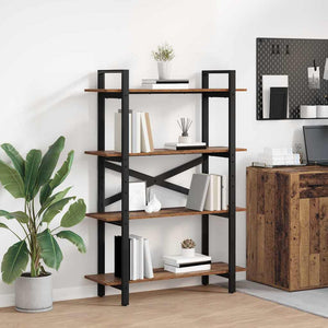 Bücherregal Altholz, 100 cm