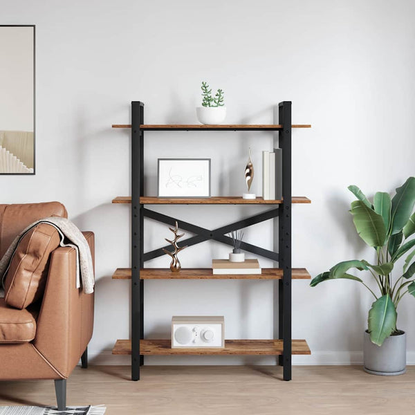 Bücherregal Altholz, 100 cm