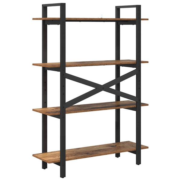 Bücherregal Altholz, 100 cm