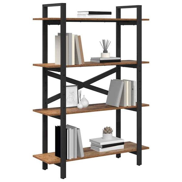 Bücherregal Altholz, 100 cm