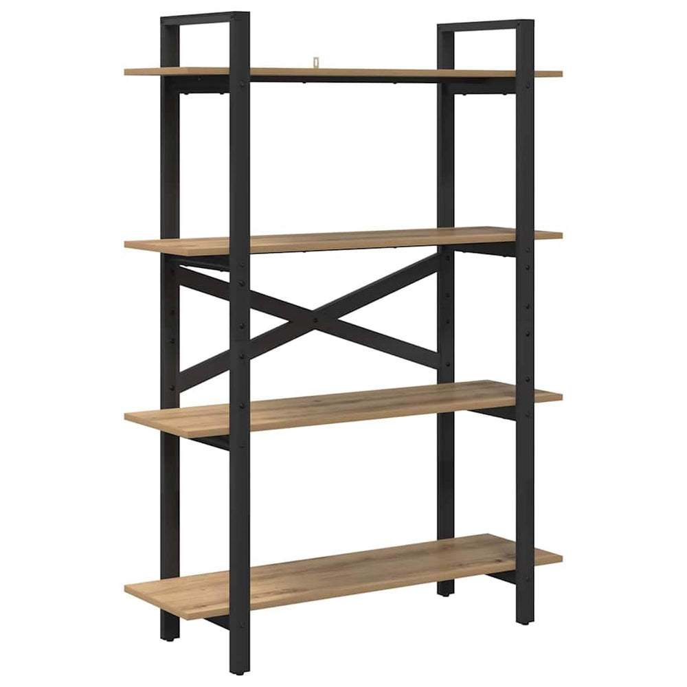 Bücherregal Artisan Eiche 100x33,5x140 cm
