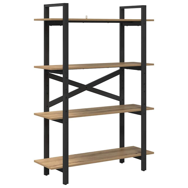 Bücherregal Artisan Eiche 100x33,5x140 cm