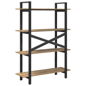 Bücherregal Artisan Eiche 100x33,5x140 cm