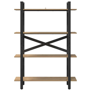 Bücherregal Artisan Eiche 100x33,5x140 cm
