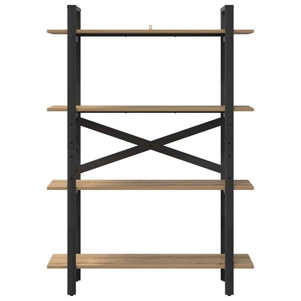 Bücherregal Artisan Eiche 100x33,5x140 cm